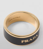 Prada enamel logo ring - British product