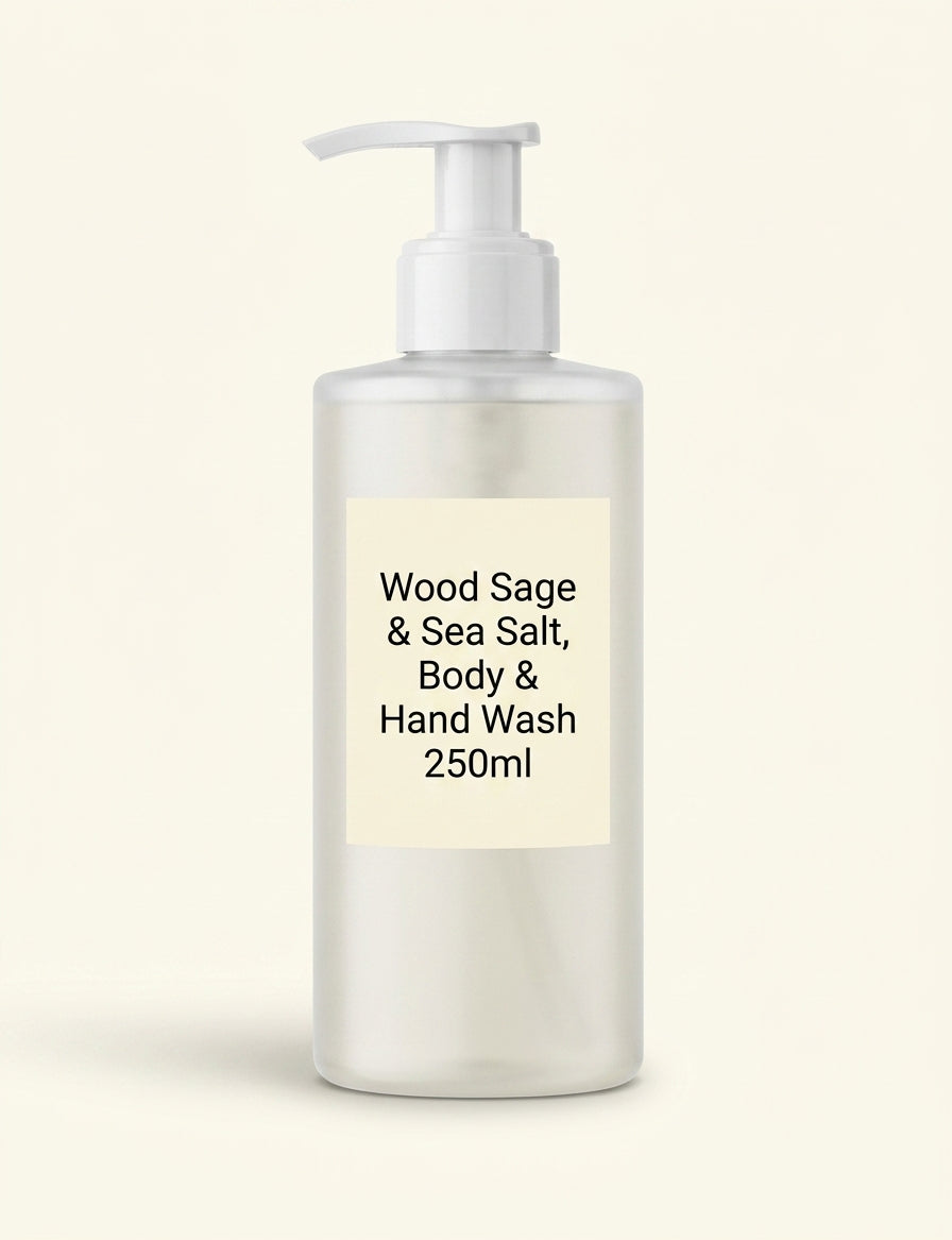 Jo Malone Wood Sage body wash 500ml, imported from the UK