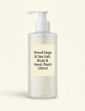 Jo Malone Wood Sage body wash 500ml, imported from the UK