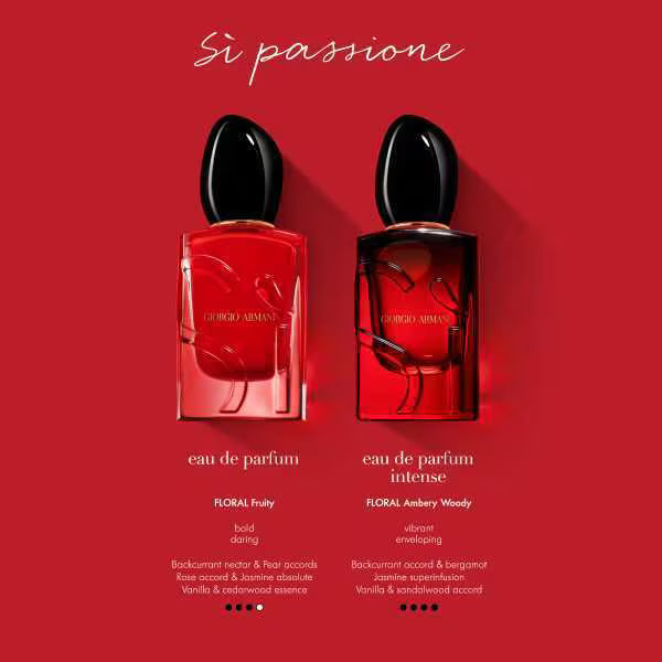 Giorgio Armani Si Passione Intense perfume 50ml, UK version