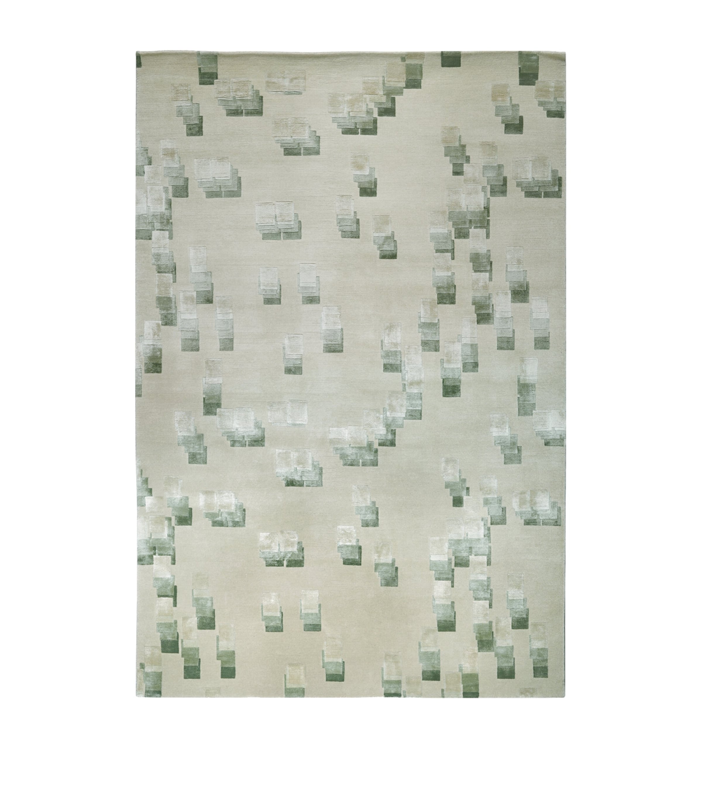 The Rug Company Runa Pistachio Rug 2.44m x 3.05m, imported from the UK