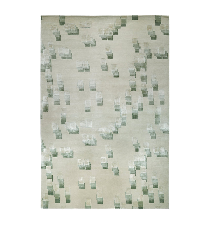 The Rug Company Runa Pistachio Rug 2.44m x 3.05m, imported from the UK
