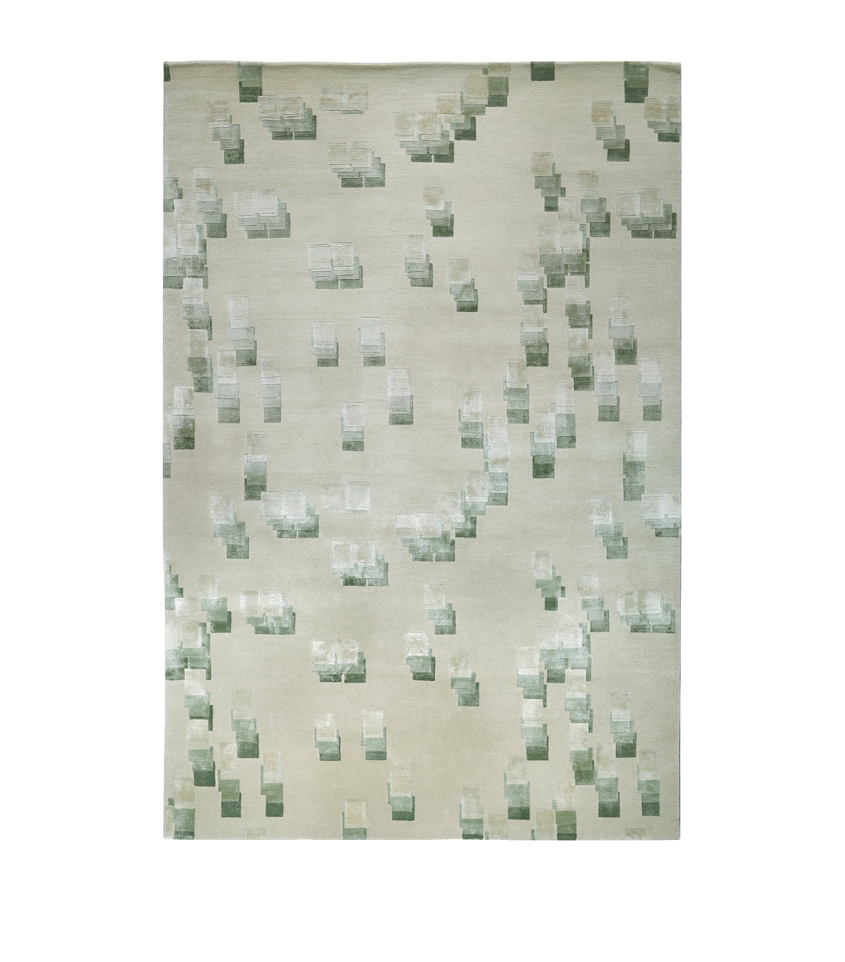 The Rug Company Runa Pistachio Rug 2.44m x 3.05m, imported from the UK