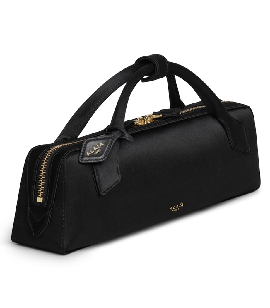Alaïa satin top-handle bag H10xW31xD7cm (British brand)