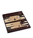 Aspinal of London leather backgammon set - British product