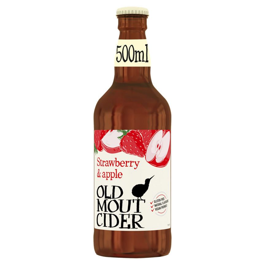 Old Mout Cider Strawberry & Apple Cider Bottle GOODS ASDA   