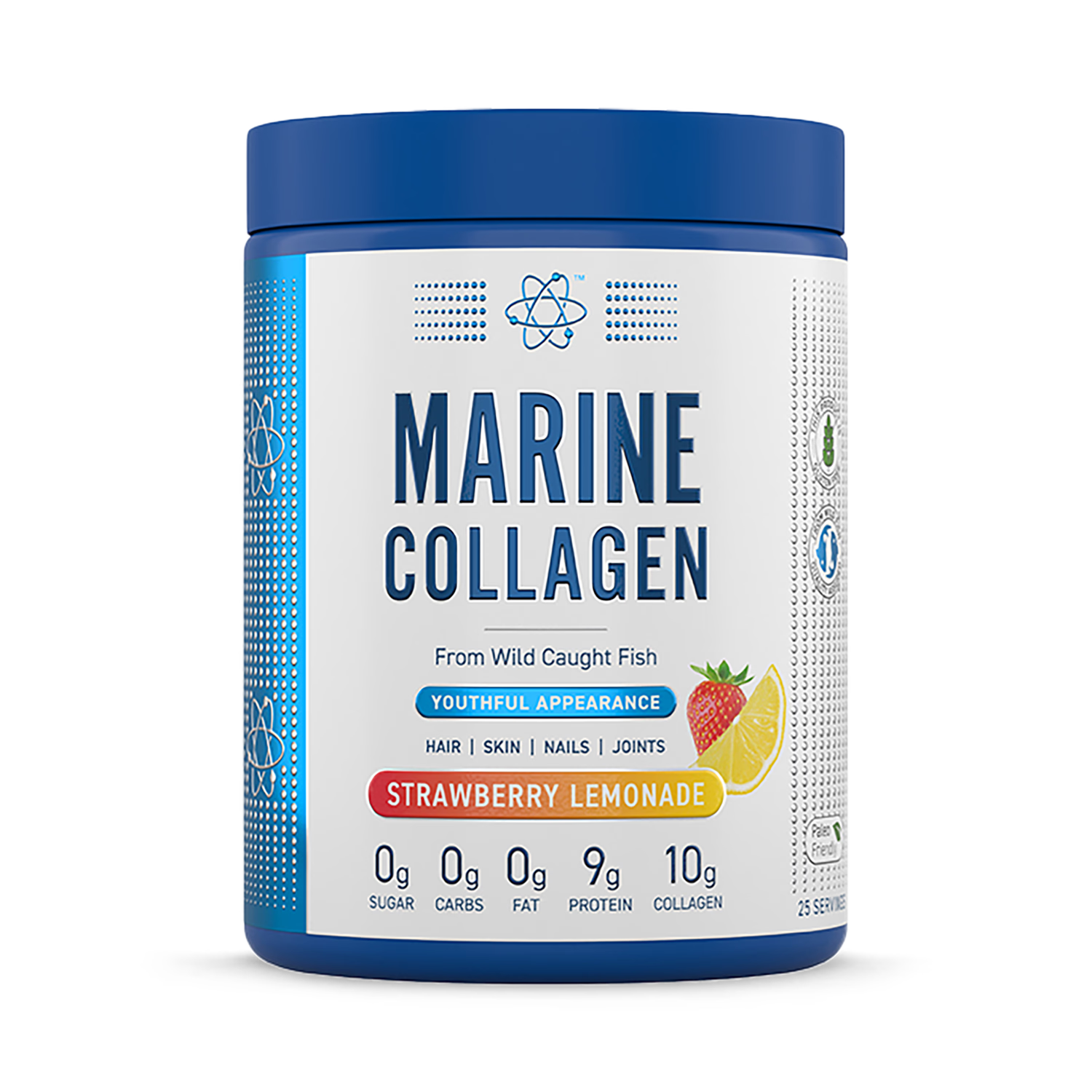 Applied Nutrition marine collagen drink mix strawberry lemonade 300g - British product