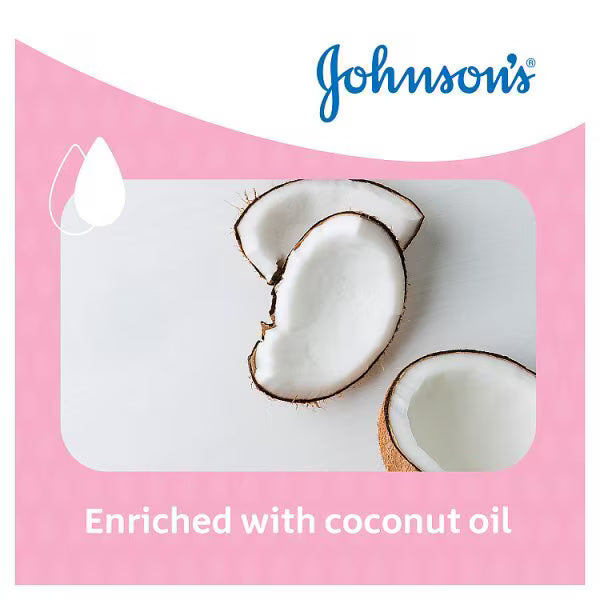 Johnson's Baby Lotion Coconut Oil 300ml bottle, UK version.