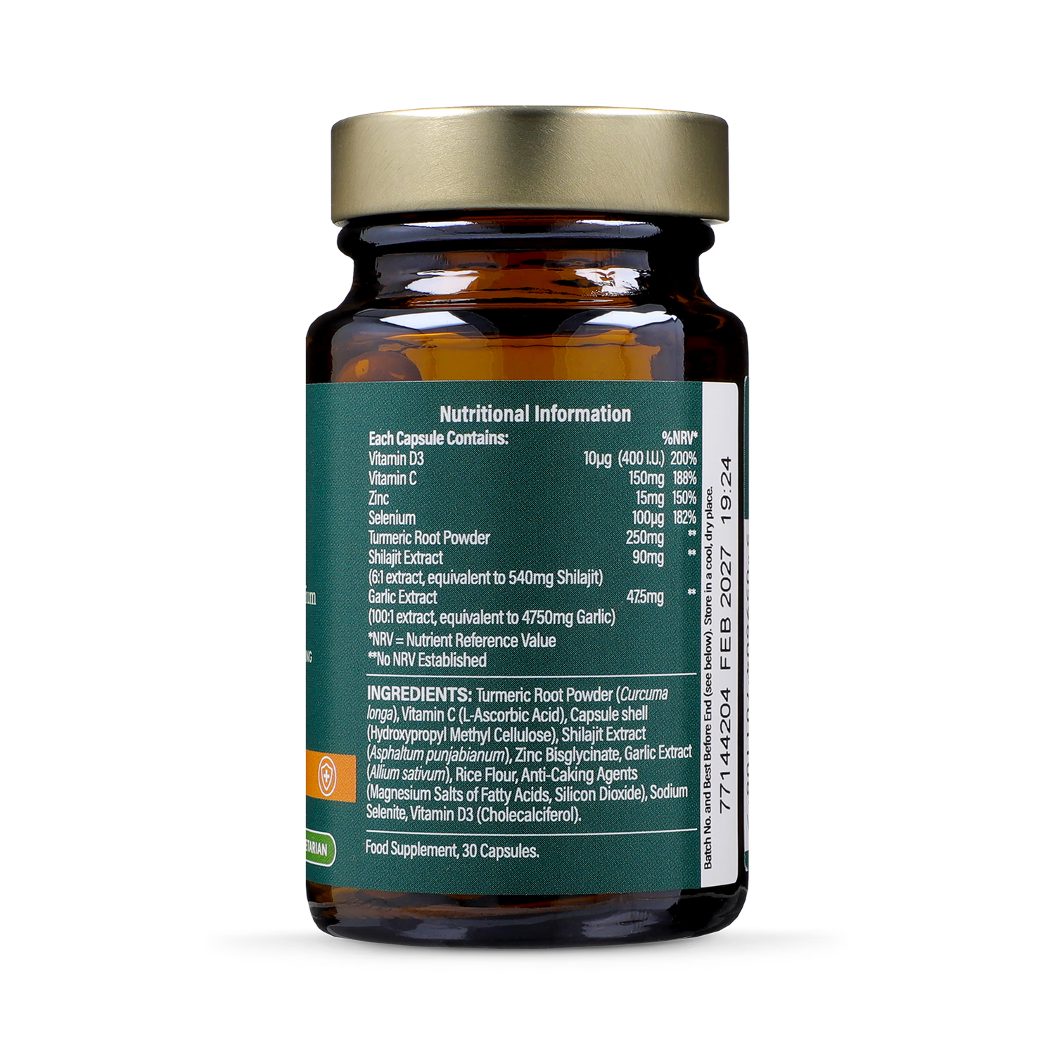 Holland & Barrett Advanced Immunity support capsules 30 count - British product