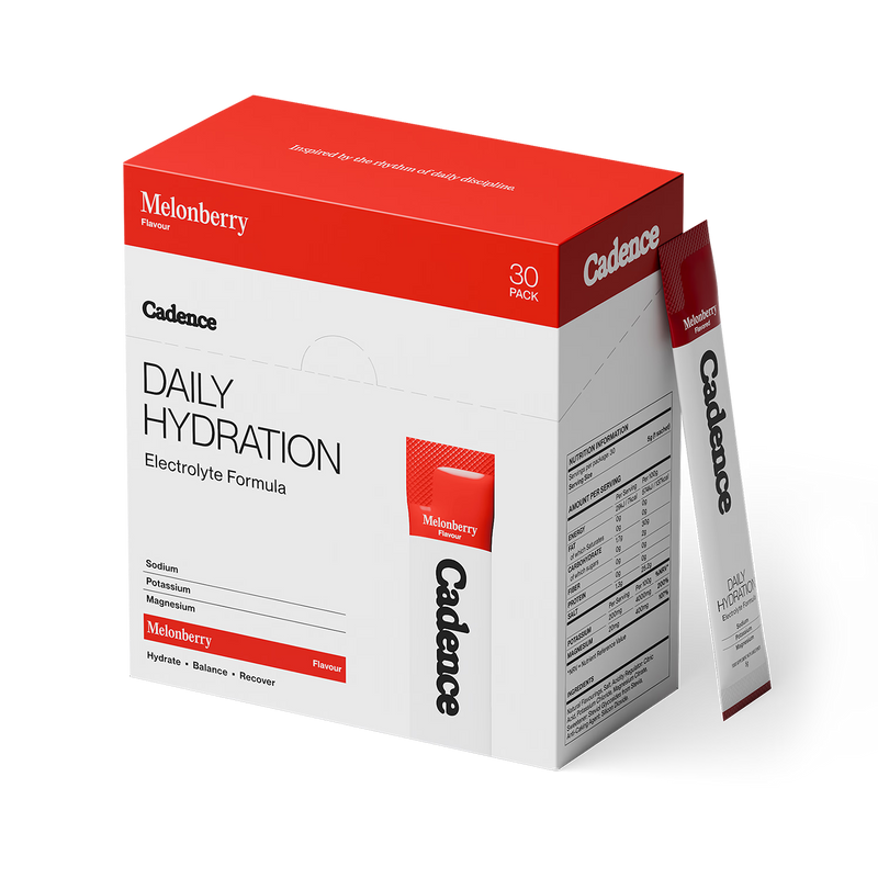 Cadence Melonberry Hydration Sachets 30 Pack (British brand)