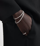 Suzanne Kalan Classic Sparkler bangle 18kt white gold diamonds - British product