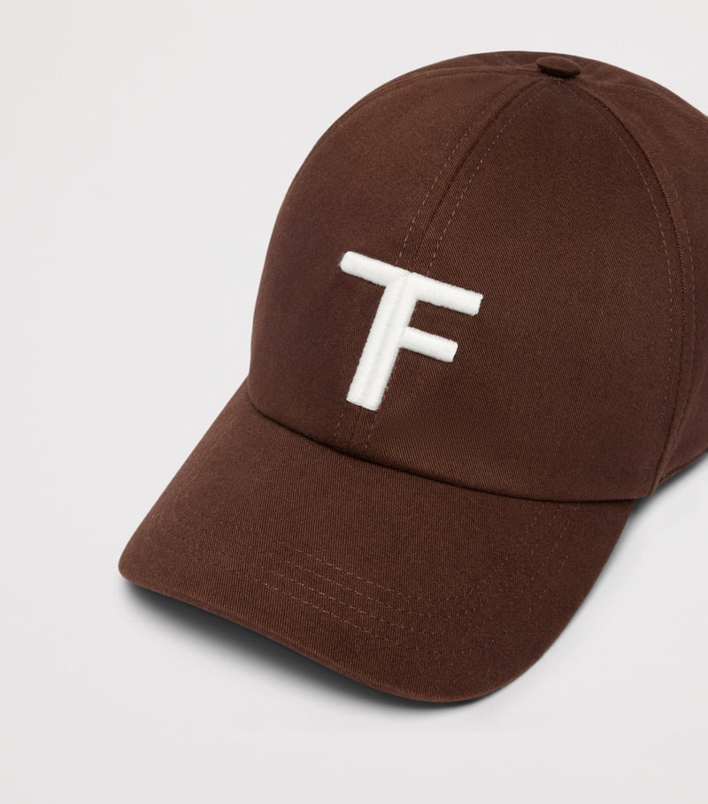 TOM FORD cotton logo baseball cap, imported from the UK
