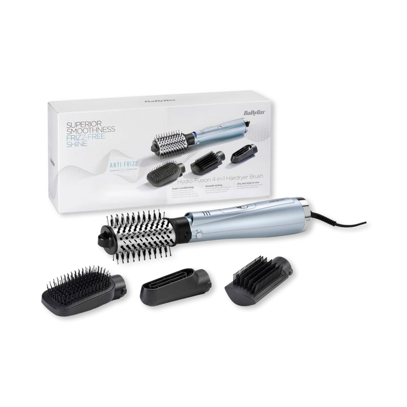BaByliss 4-in-1 hair dryer brush hot air styler (British brand)
