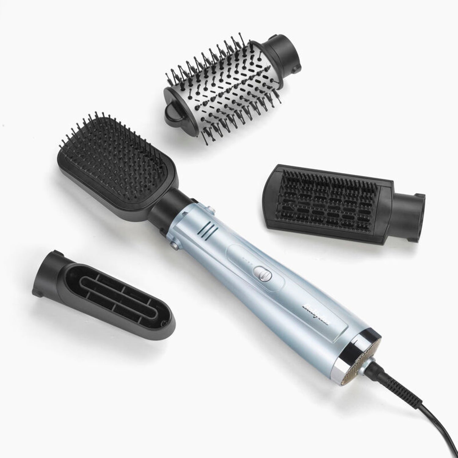 BaByliss 4-in-1 hair dryer brush hot air styler (British brand)
