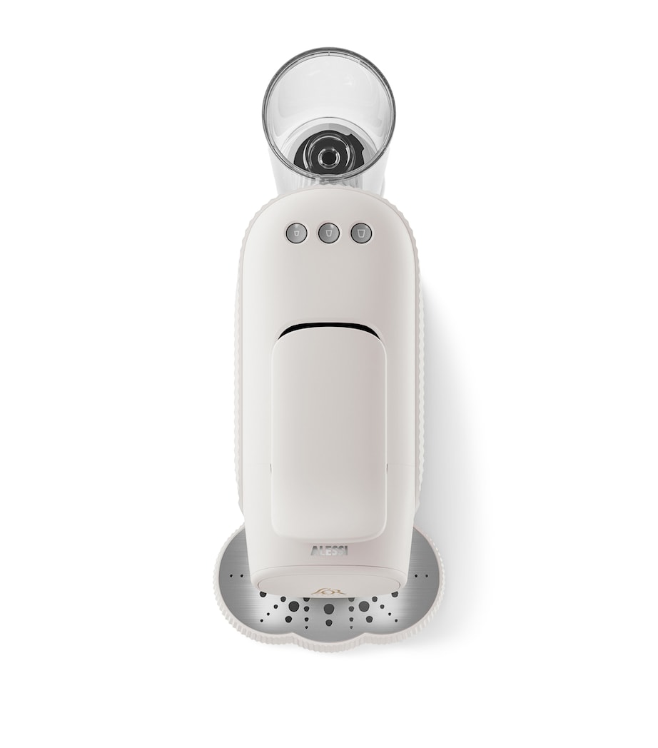Alessi L'OR Barista coffee machine with 19 bar pressure, imported from the UK