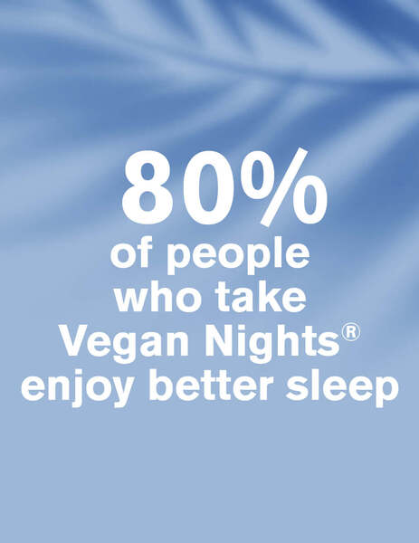DR.VEGAN Vegan Nights sleep supplement 30 capsules, imported from the UK