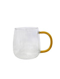 George Home Yellow Handled Glass Mug GOODS ASDA   