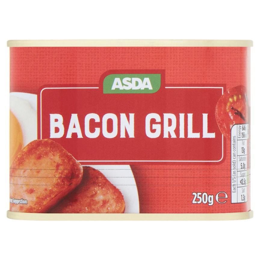 ASDA Bacon Grill Canned & Packaged Food ASDA   