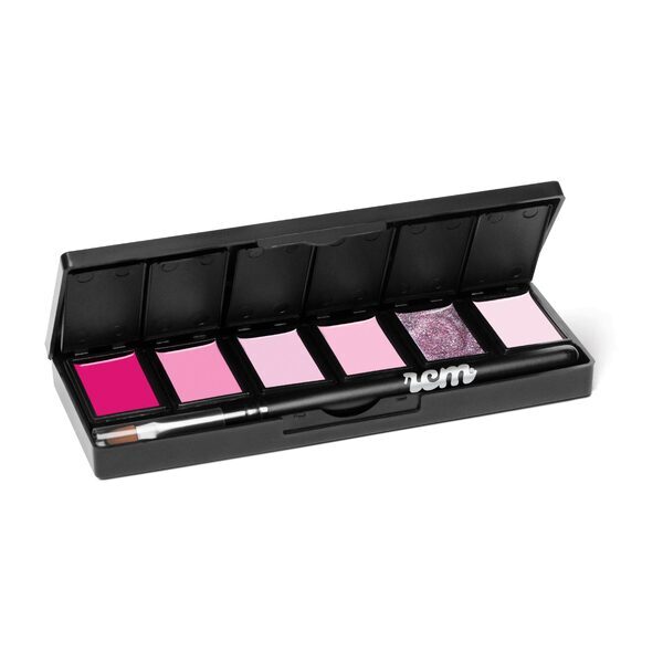 RCM Cutesy Pinks cream gel palette 6 shades (British brand)