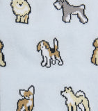 Paul Smith dog socks with canine patterns (British brand)