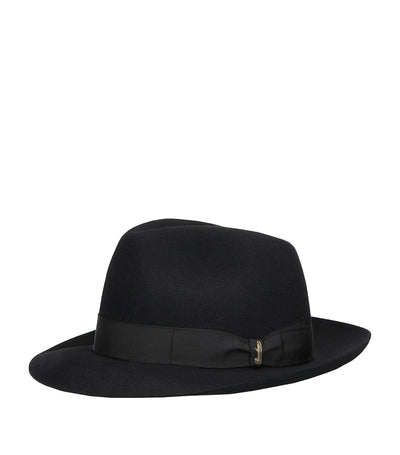Harrods Borsalino Felt Federico Medium Brim Hat- Buy online at McGrocer