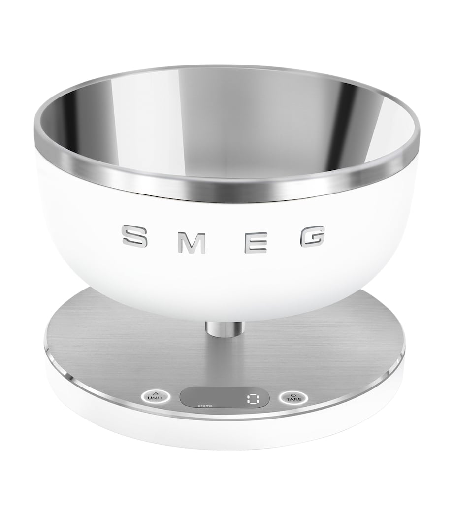 Smeg rechargeable digital kitchen scales (British brand)