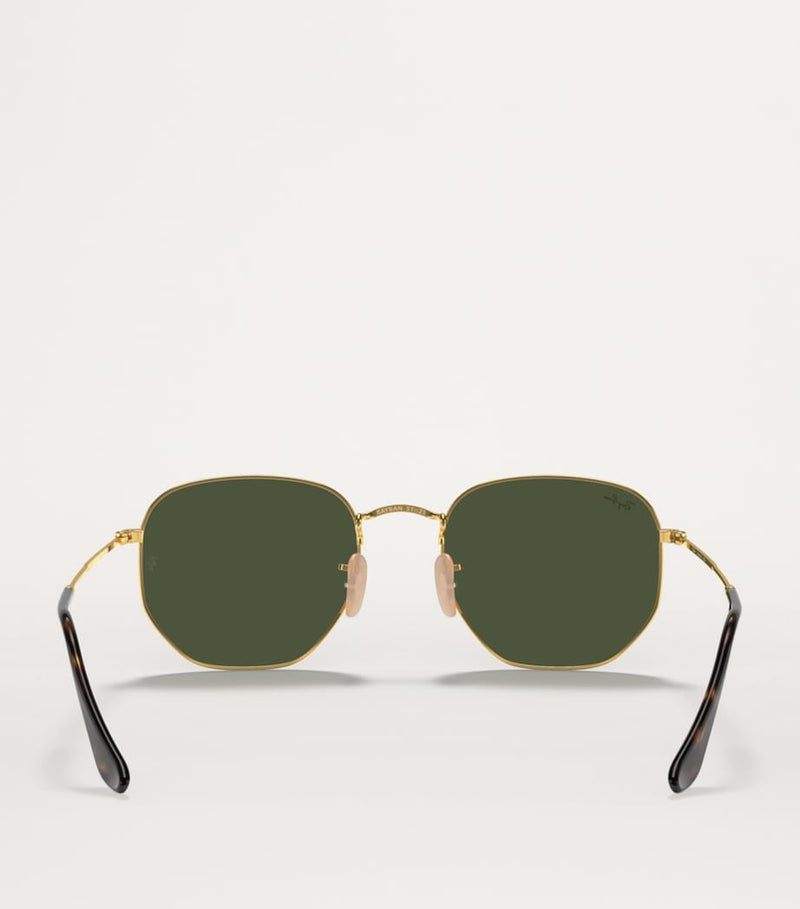Ray-Ban RB3548N hexagonal metal sunglasses (British brand)