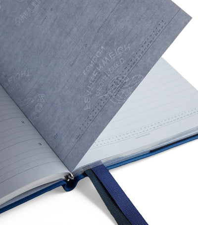 Harrods Dateless Weekly Leather Planner with Gilt-Edged Pages and Slip Pocket- Buy online at McGrocer
