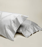 Pratesi chain motif bolster pillowcase 13x41cm, imported from the UK