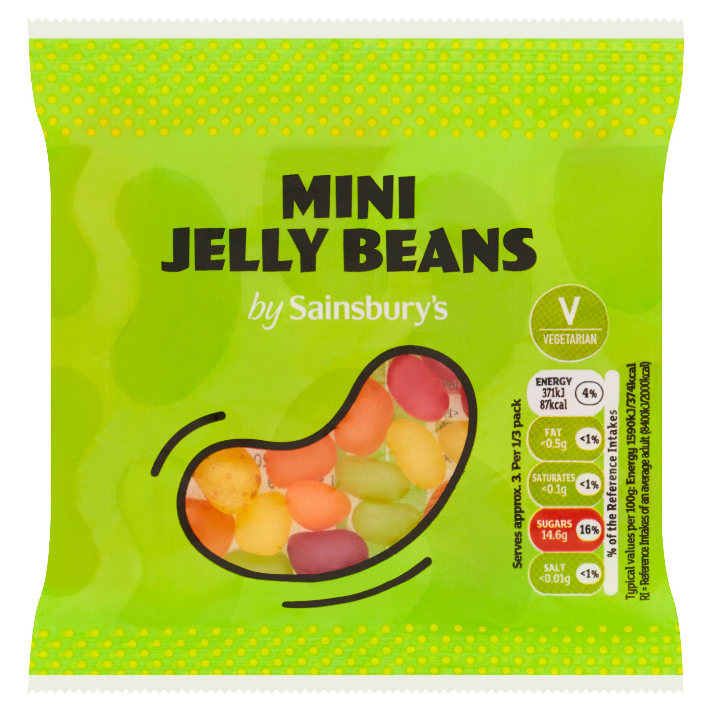 Sainsbury's Mini Jelly Beans Sweets 70g GOODS Sainsburys   