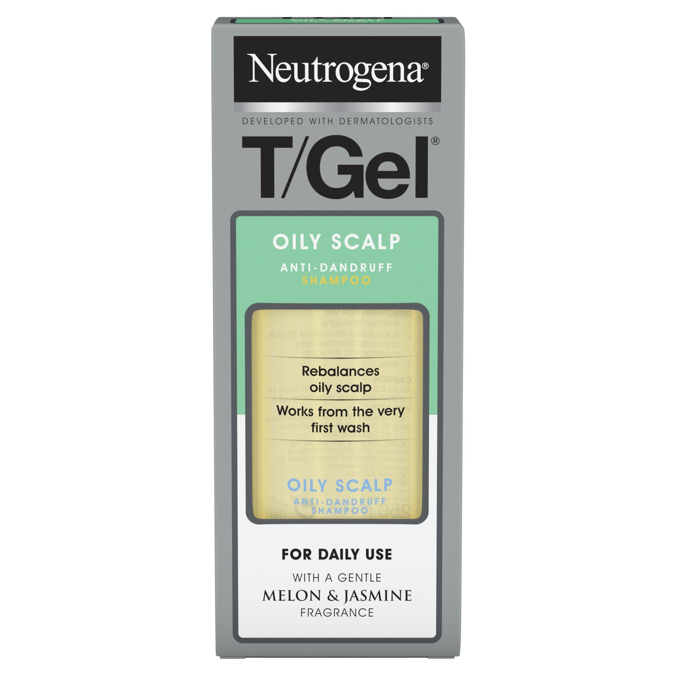 Neutrogena T-Gel Oily Scalp Anti-Dandruff Shampoo 250ml shampoo & conditioners Sainsburys   