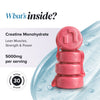 Novomins creatine gummies strawberry sugar free 90 gummies - British product