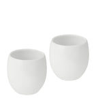 Christofle porcelain MOOD espresso cups set of 2, 100ml - British product