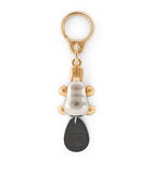 LOEWE brass and leather platypus keyring, imported from the UK