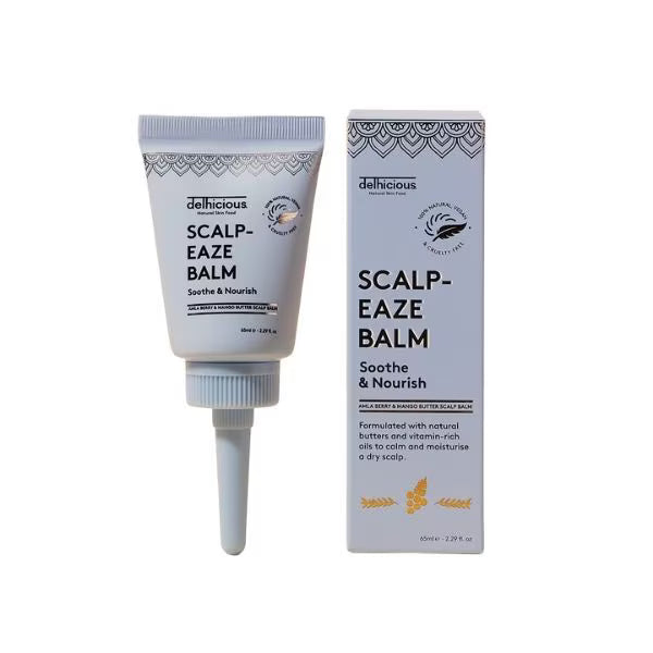 Delhicious Scalp Balm Amla & Mango Butter 65ml - British product