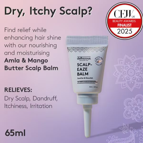 Delhicious Scalp Balm Amla & Mango Butter 65ml - British product