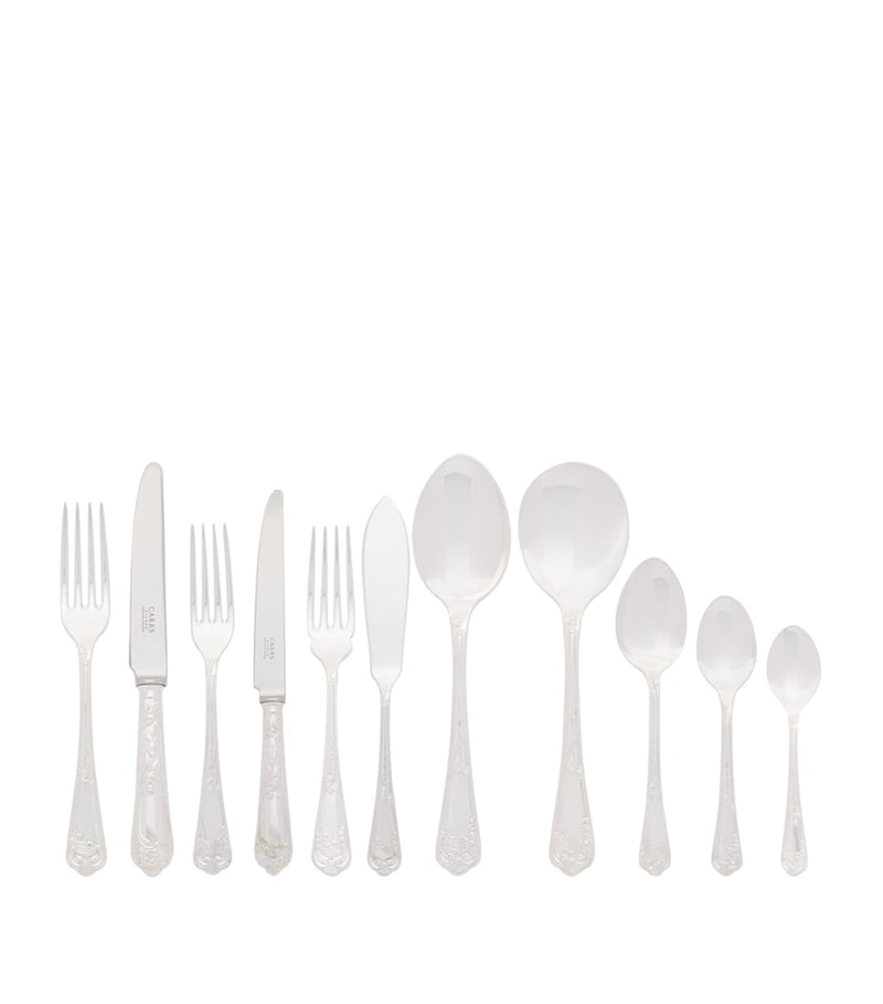 Carrs La Regence silver plated 84-piece cutlery set - British product