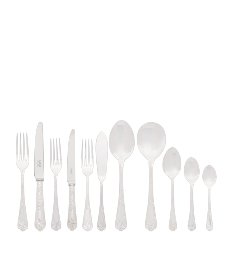 Carrs La Regence silver plated 84-piece cutlery set - British product