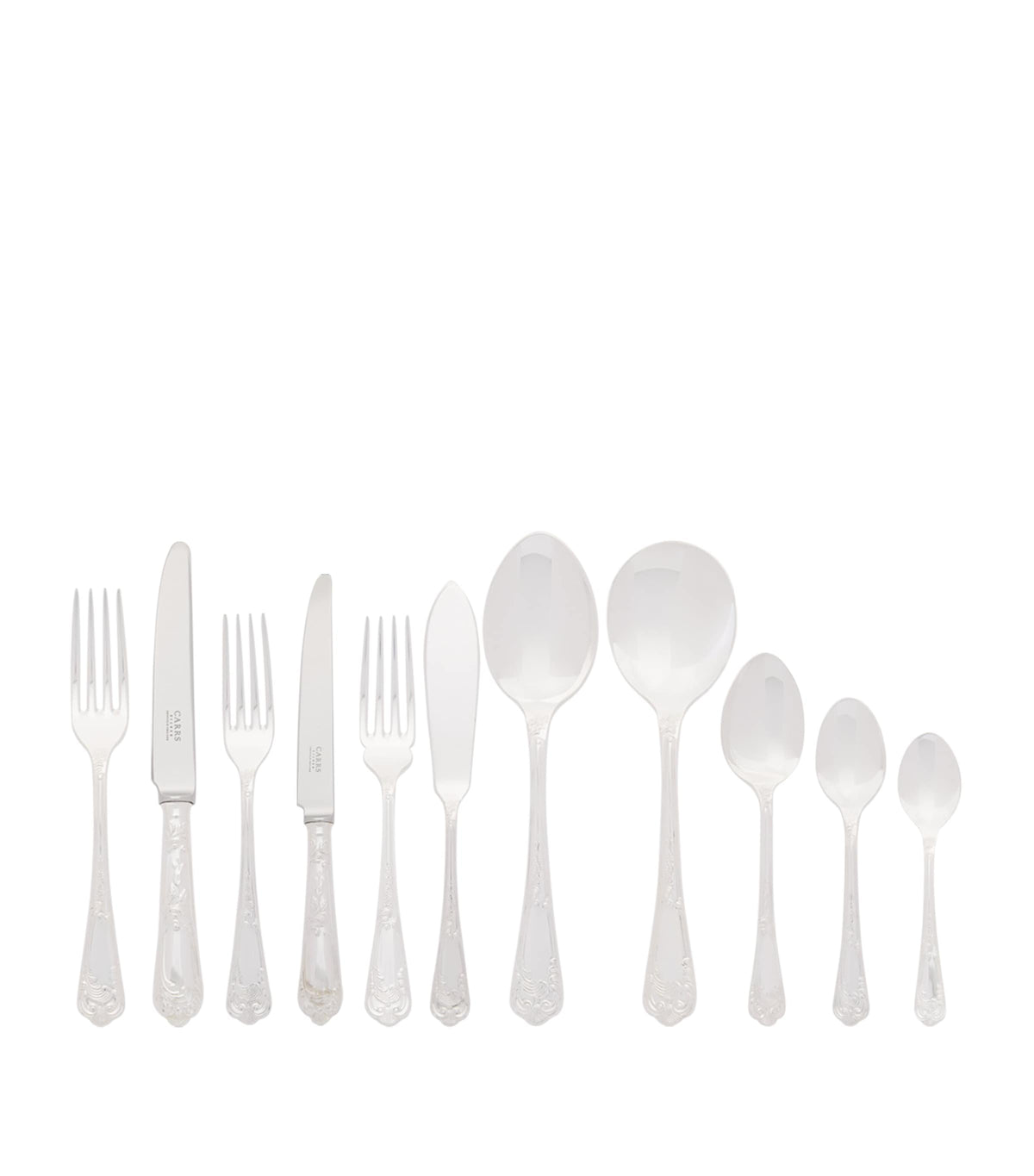 Carrs La Regence silver plated 84-piece cutlery set - British product