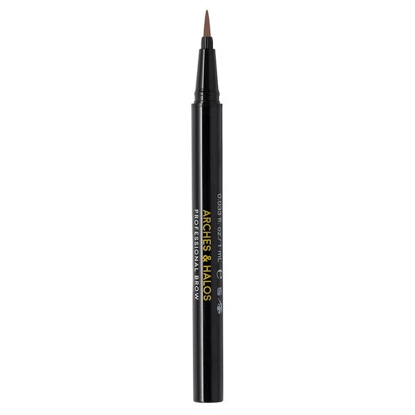 Arches & Halos brow tip pen dark brown, UK version