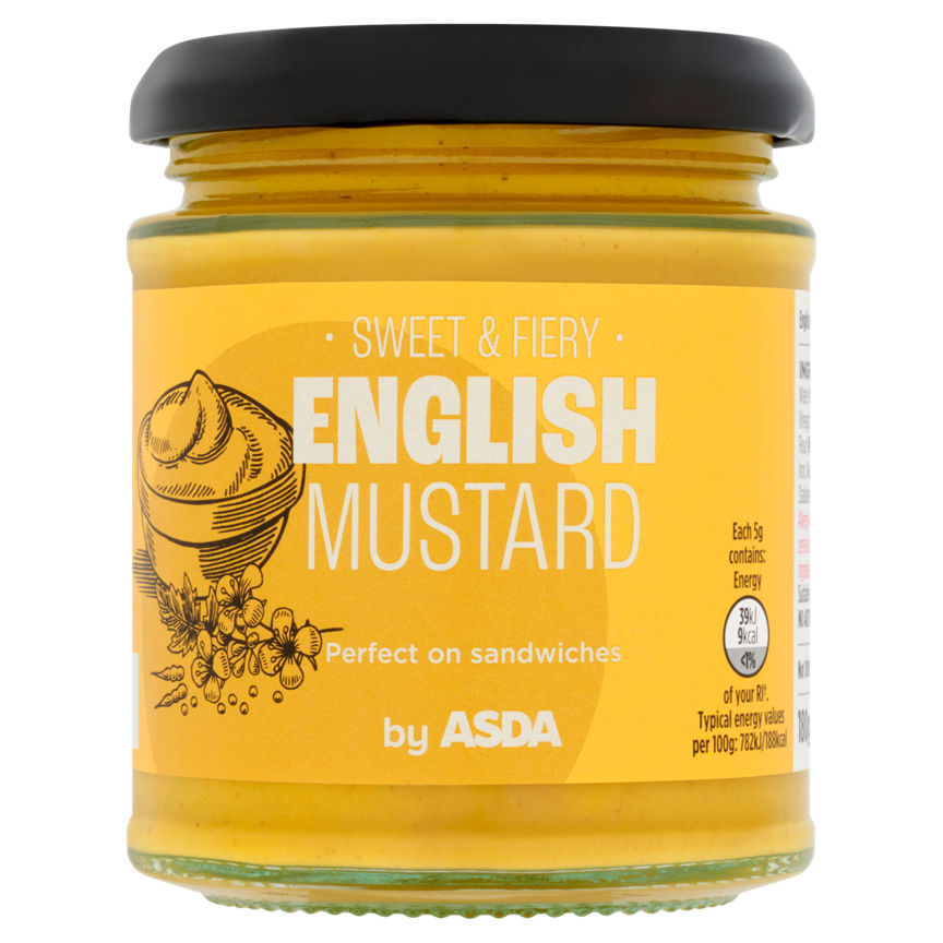 ASDA English Mustard 180g GOODS ASDA   