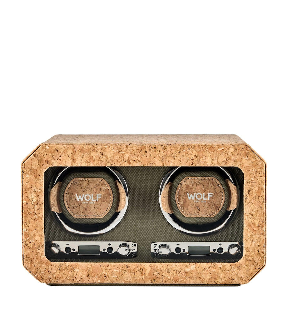 WOLF Cortiça Double Watch Winder (British brand)