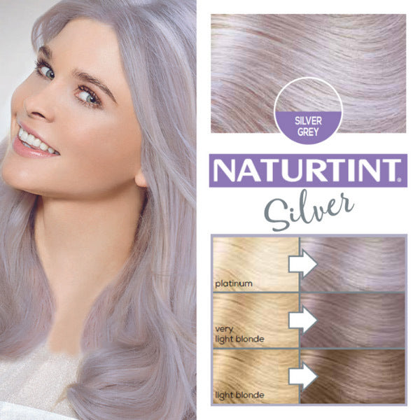 Naturtint Permanent Hair Colour Gel - Silver Grey GOODS Superdrug   