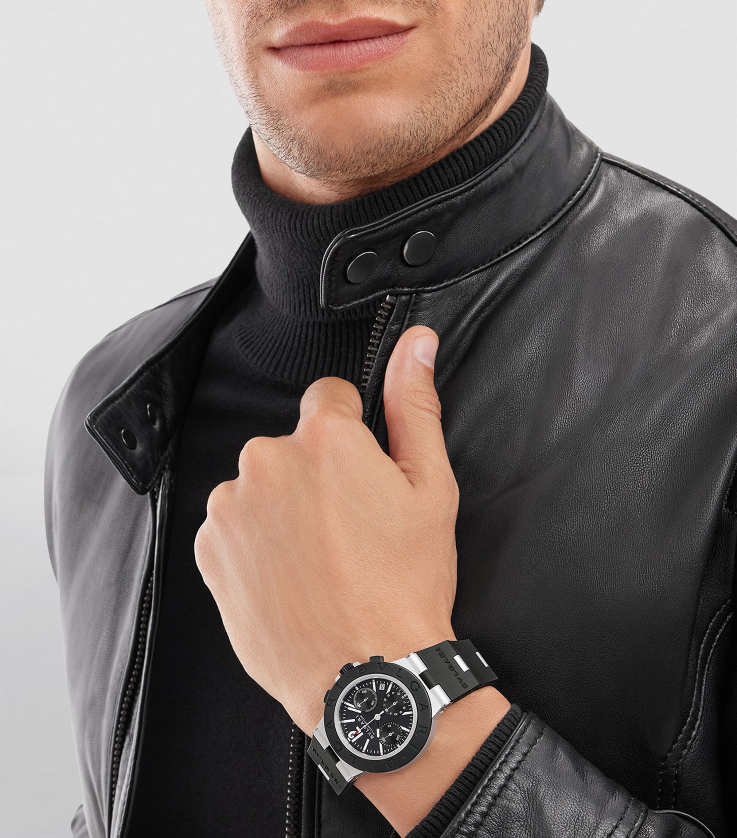 Bvlgari aluminium titanium watch 41mm, imported from the UK