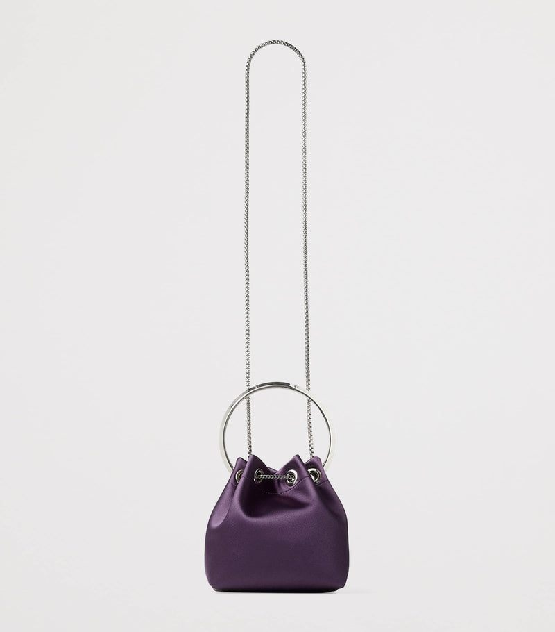 Jimmy Choo Bon Bon satin top-handle bag, UK version