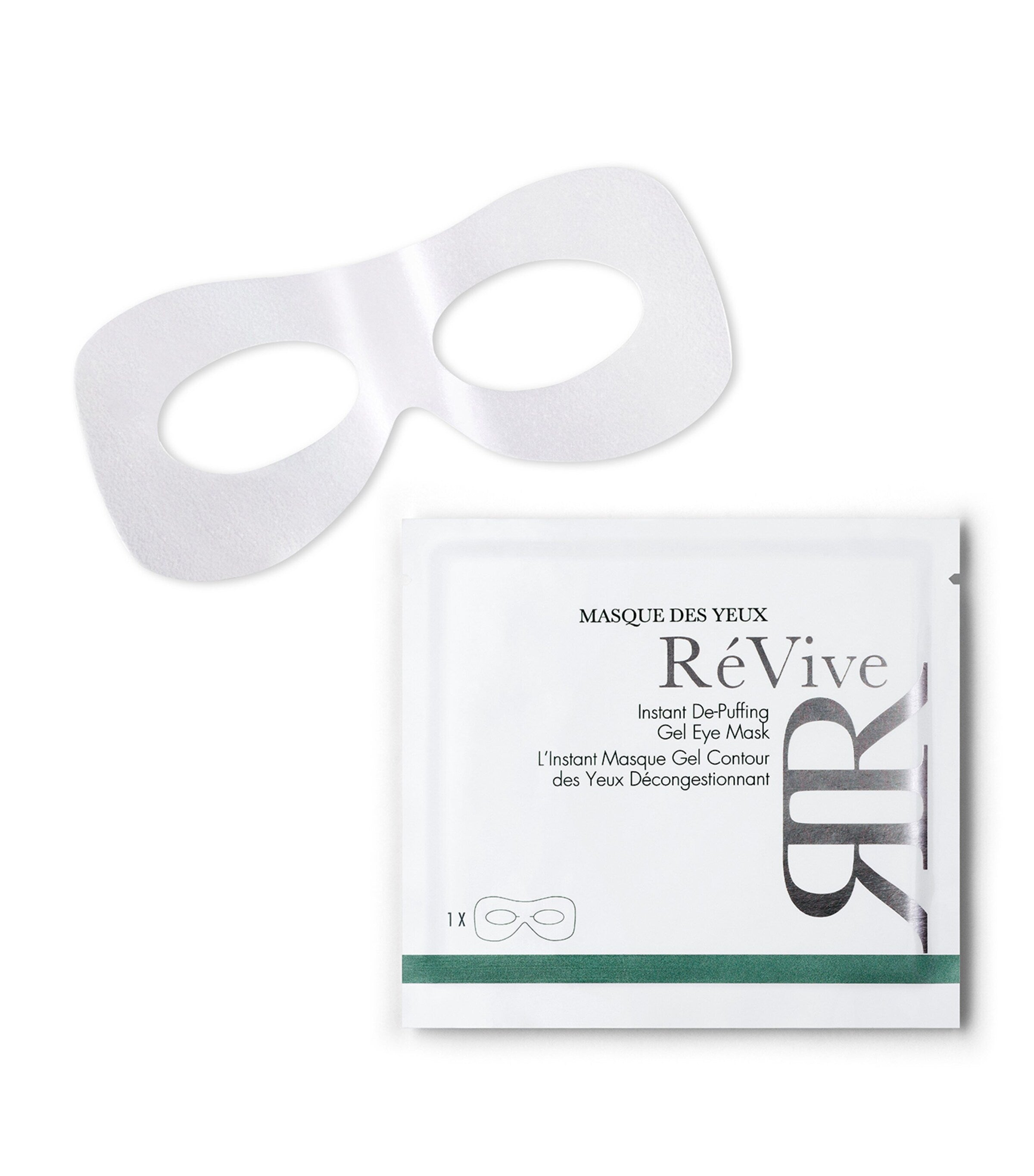 RéVive De-Puffing Gel Eye Mask Pack of 6, imported from the UK