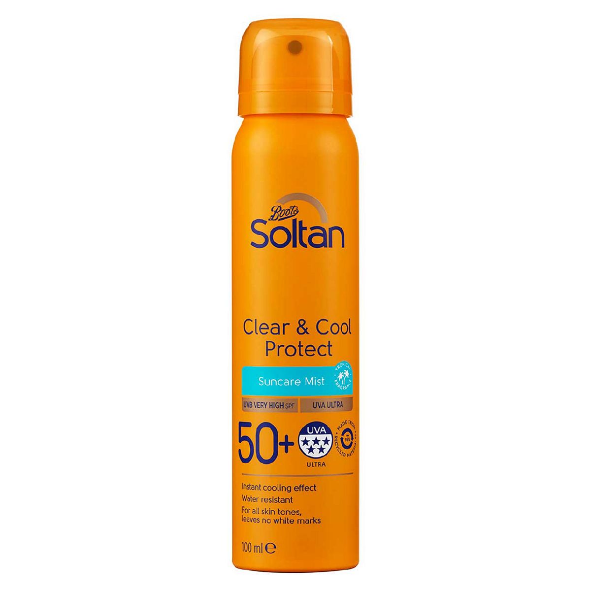 Soltan Clear & Cool Protect Suncare Mist SPF50+ 100ml GOODS Boots   