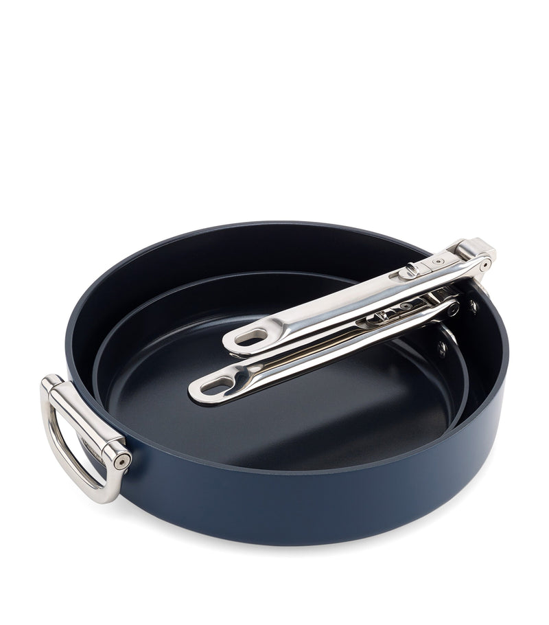Joseph Joseph folding handle frying pans set of 2, UK version