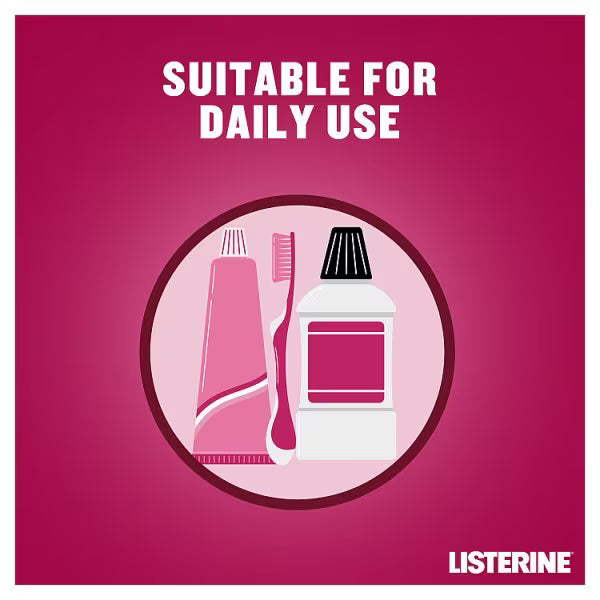 Listerine Advanced Defence Gum Treatment Mouthwash 500ml, UK version