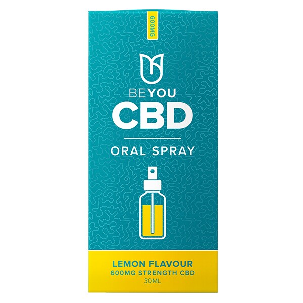 DNR Be You Lemon CBD Oral Spray with MCT Oil 600mg 30ml GOODS Superdrug   